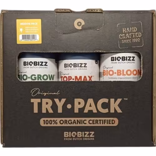 ترای پک ایندور بایوبیز حجم 250 میلی لیتر Biobizz Indoor Pack