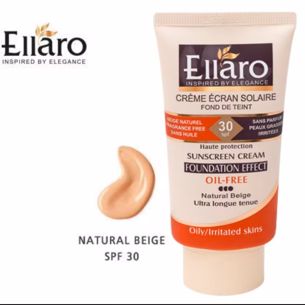 ضد افتاب الارو 30 و 50  spf بژ طبیعی 