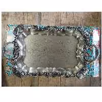 سینی پیوتر ایرانی سایز بزرگ