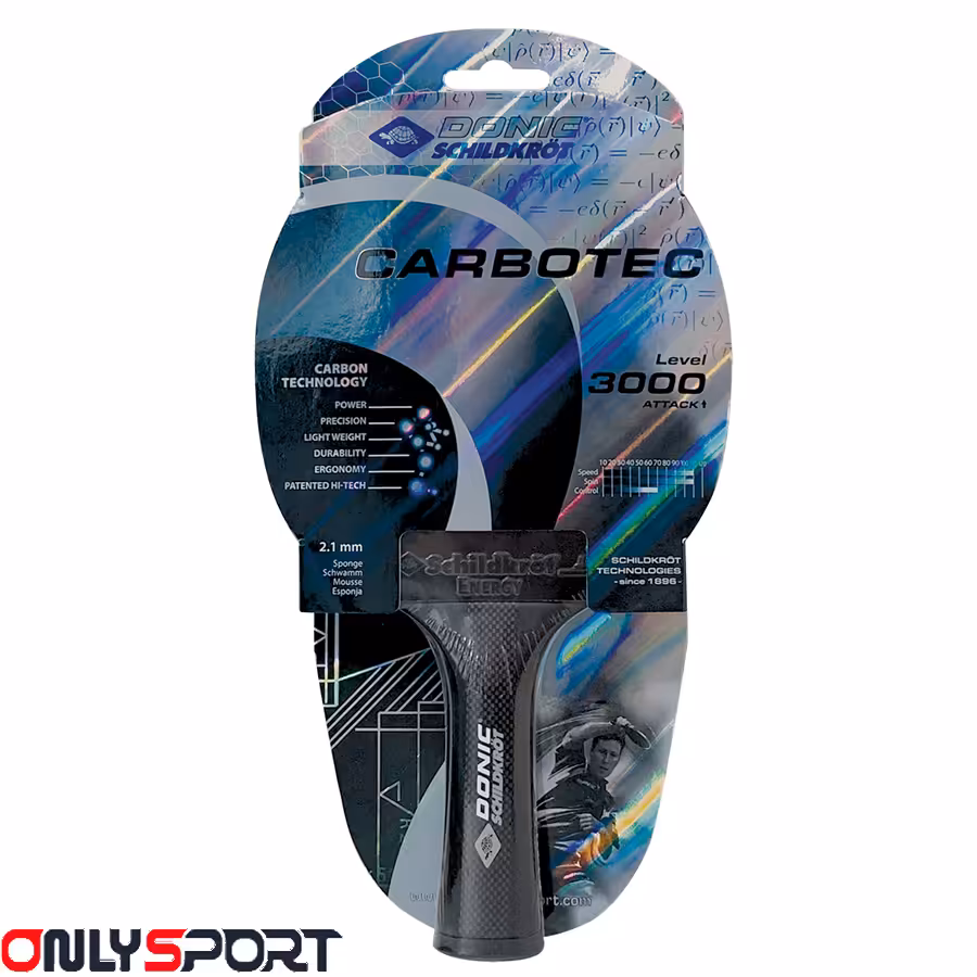 راکت پینگ پنگ دونیک کربن Donic Carbotec Line Level 3000 (اقساط)