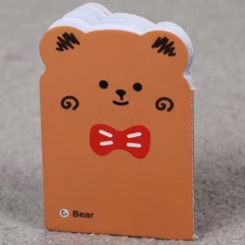 دفترچه یادداشت حیوانات بانمک (خرس قهوه ای،کد 12006)