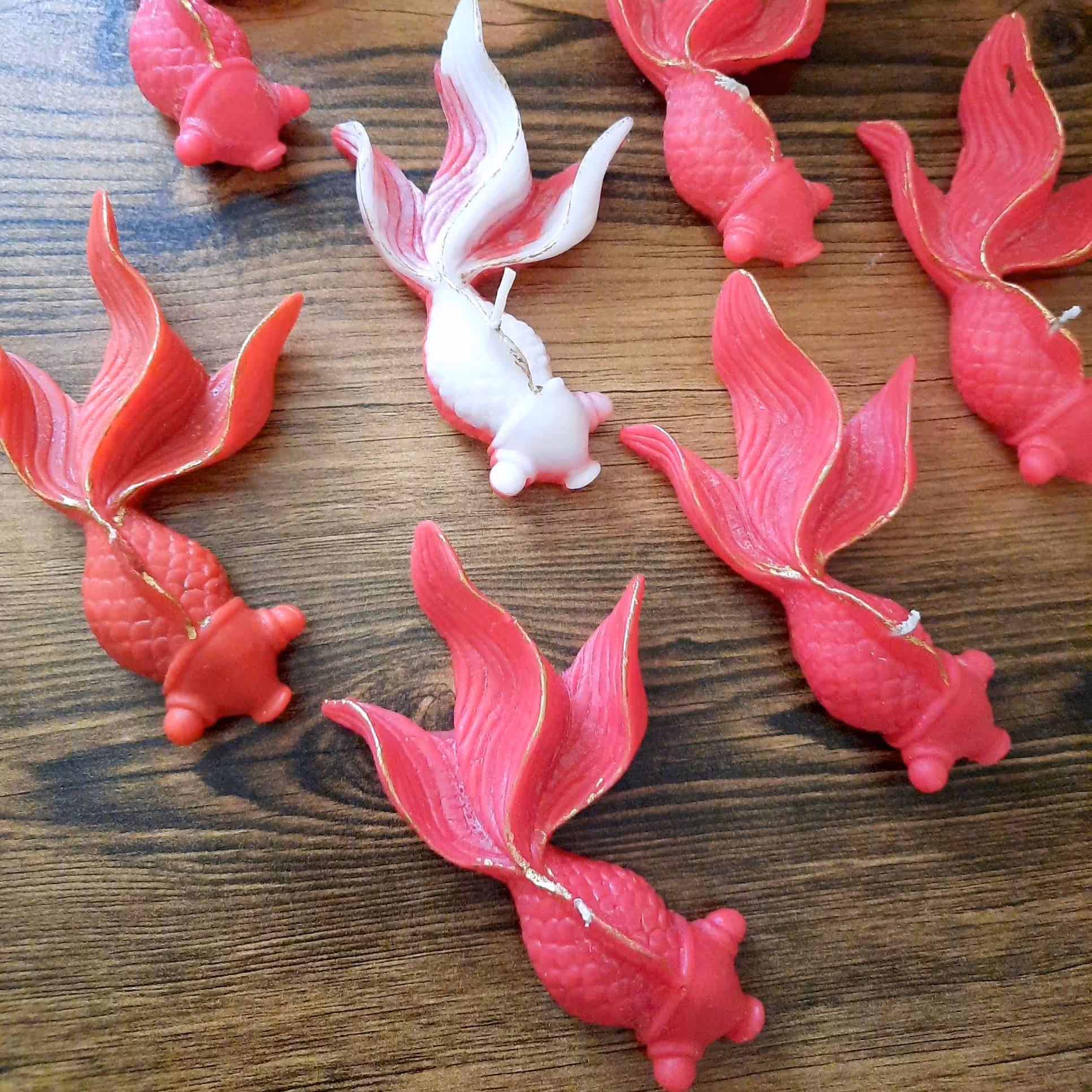 قالب شمع ماهی 13 سانت 