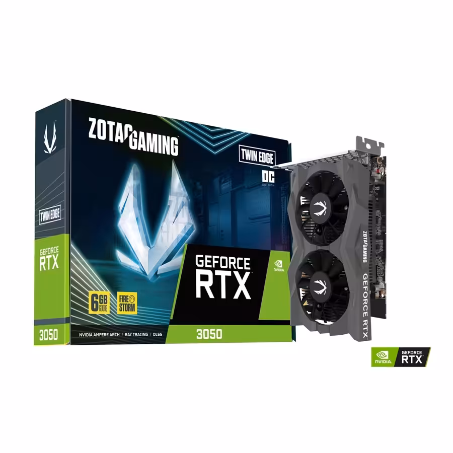 کارت گرافیک زوتک مدل RTX 3050 Twin Edge OC 6GB