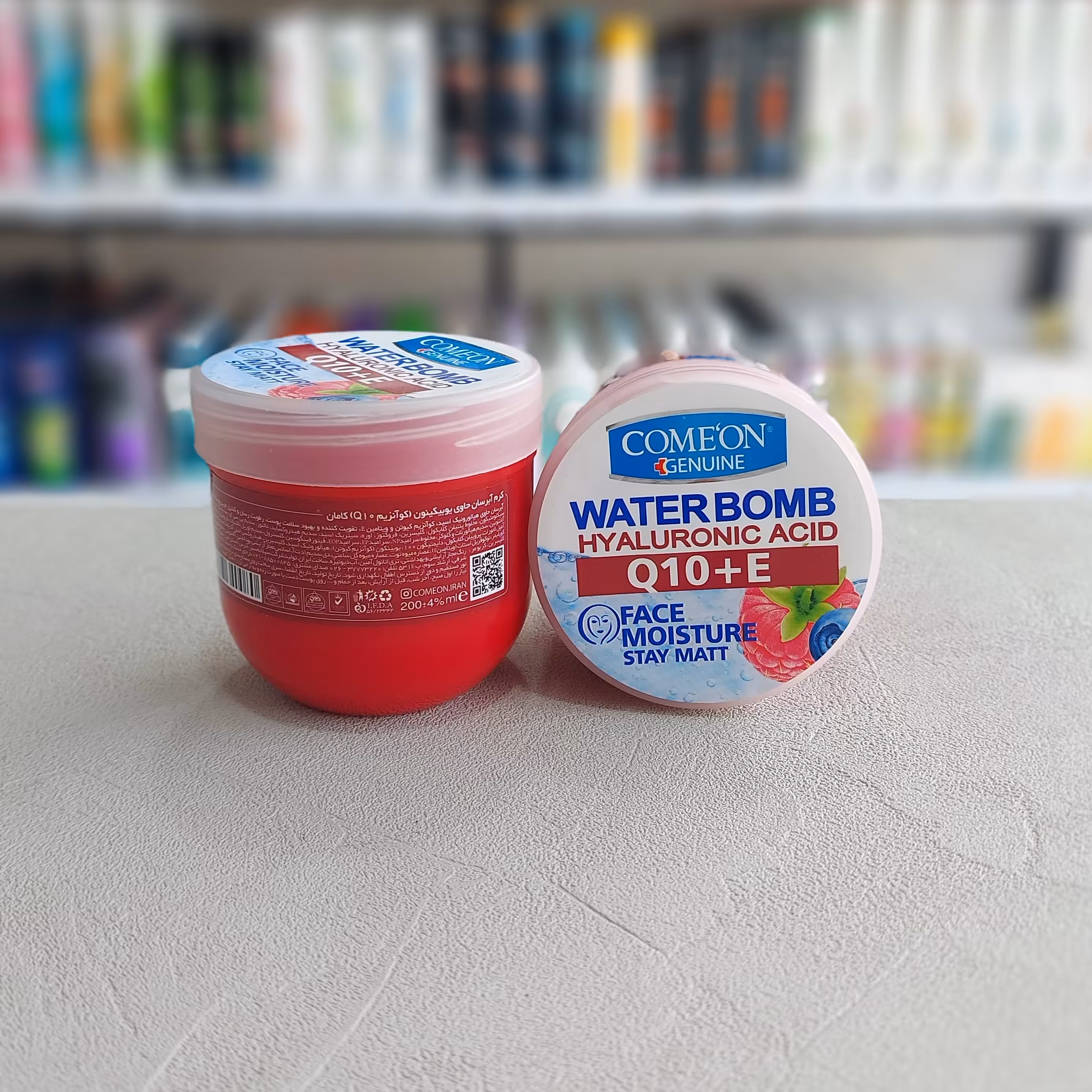 کامان کرم کاسه ای واتر بمب حاوی یوبیکینون 