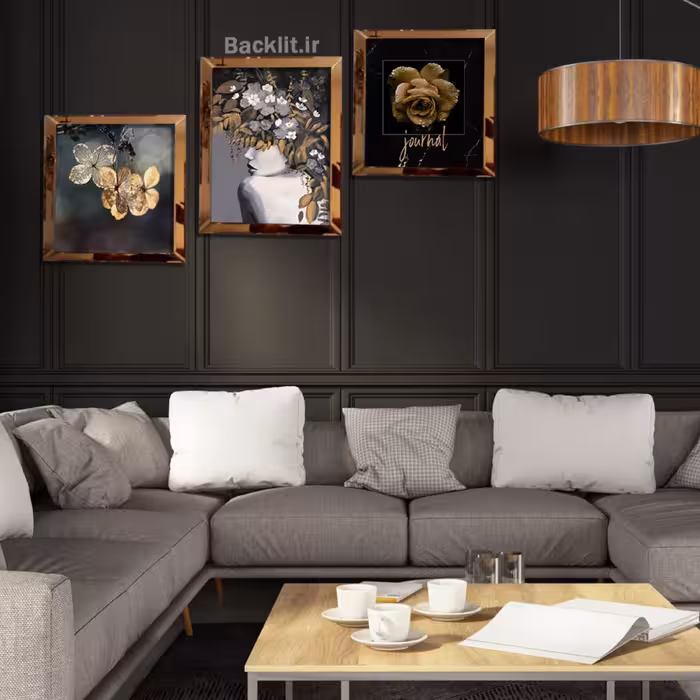 تابلو مدرن قاب آینه کد 16 گروه تولیدی بکلیت