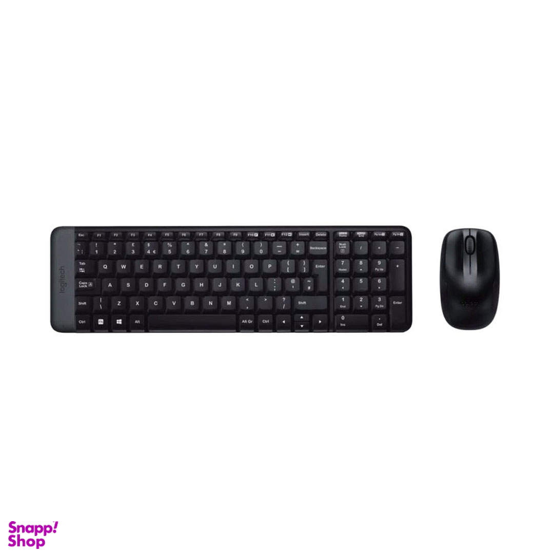 کیبورد و ماوس بی سیم لاجیتک مدل MK220
