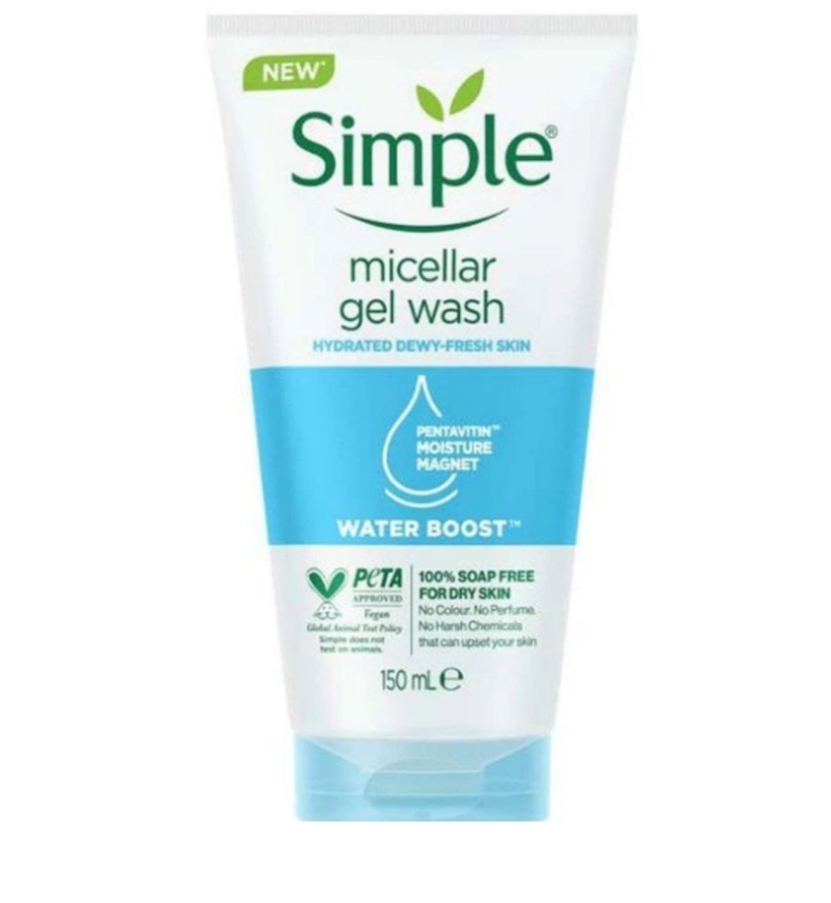 ژل شستشو صورت سیمپل micllar face wash simple