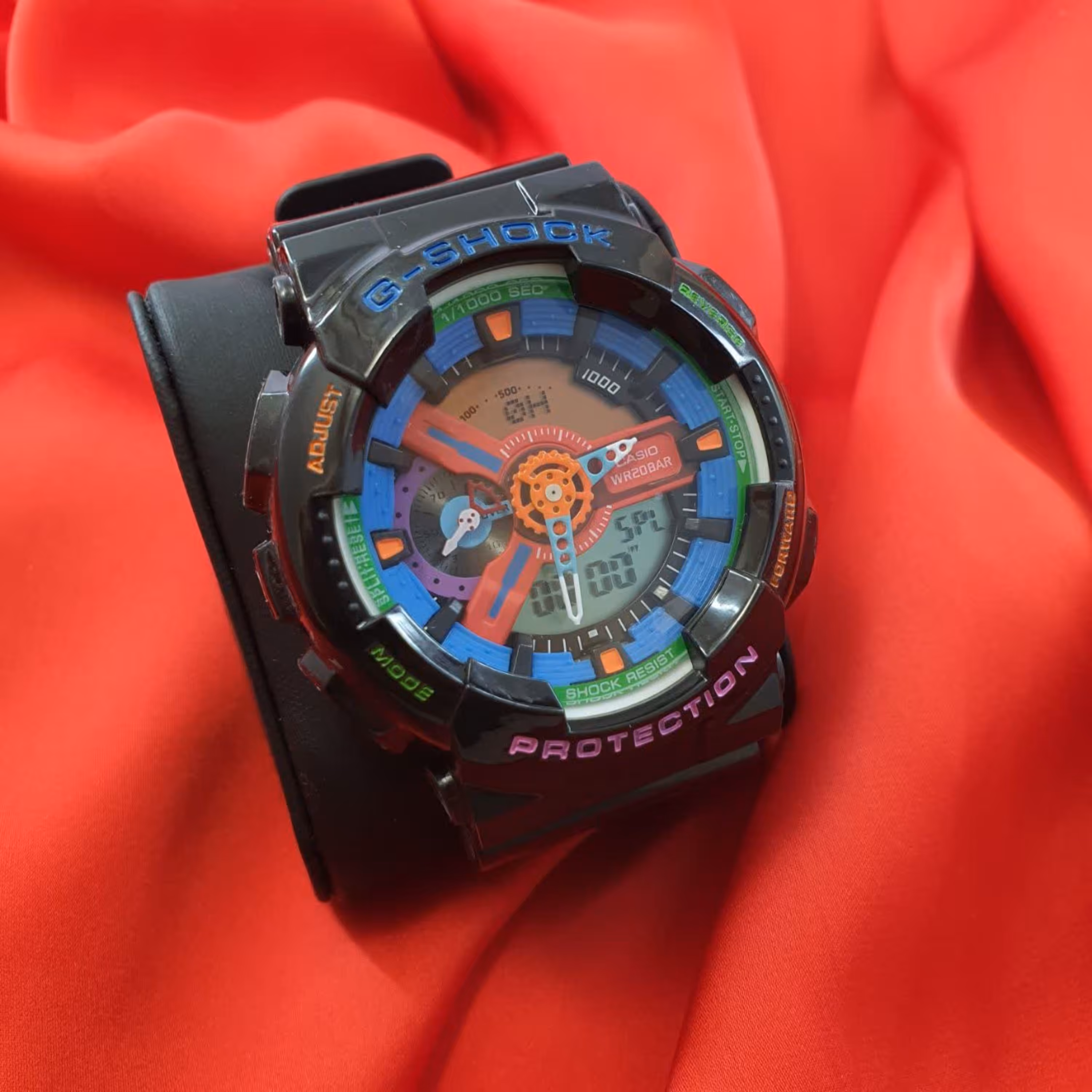 ساعت مچی مردانه کاسیو جیشاک موتور ژاپن اصل casio G-shock 