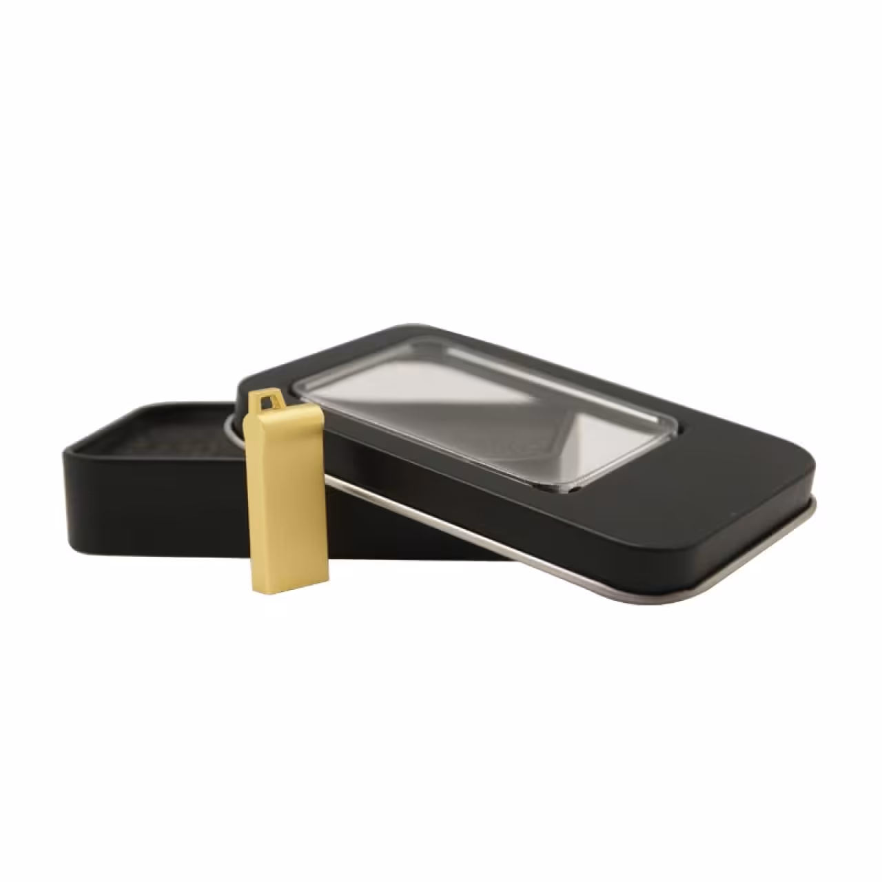 فلش مموری 16 گیگ طلایی مات مدل v33 به همراه جعبه