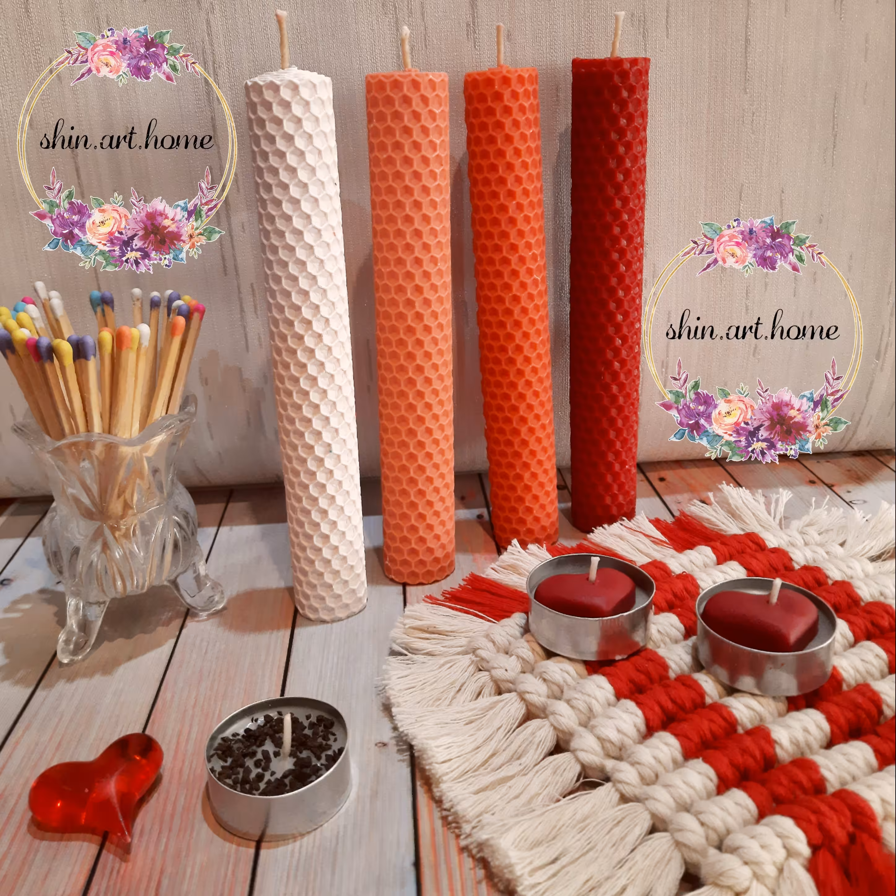 شمع موم عسل یا شمع بیزوکس یا شمع ارگانیک