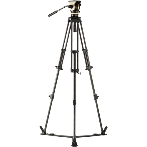 سه پایه فیلمبرداری لیبک مدل Libec NX-100C Carbon Fiber Tripod System with NH10 Head, Ground Spreader & Carry Case