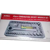 آچار بکس 40 پارچه AIWA
