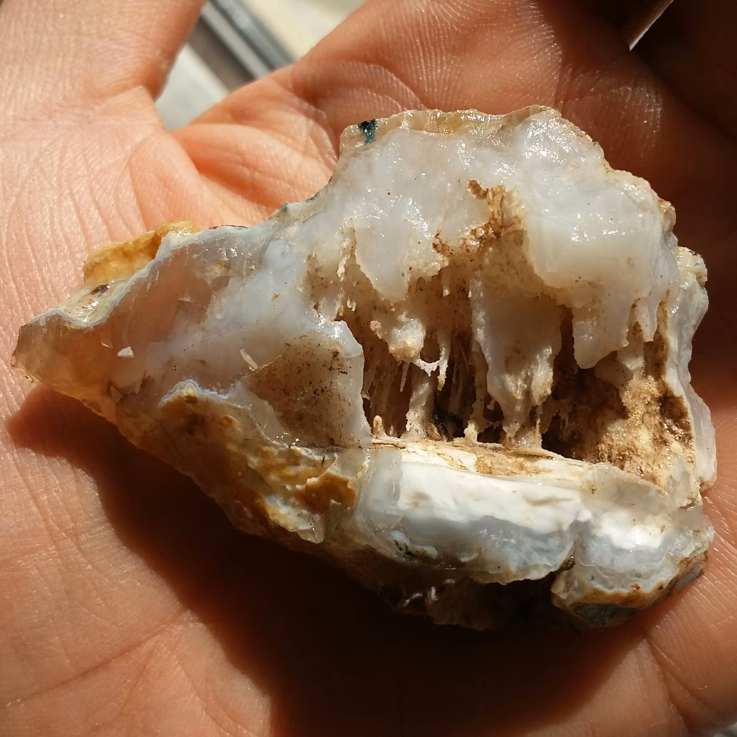 سنگ راف عقیق کلکسیونی محشر 100 در 100 طبیعی شاهکار خلقت و خاص