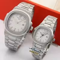 ساعتمچی ست مردانه و زنانه پتک فیلیپ بند استیل patak philippe