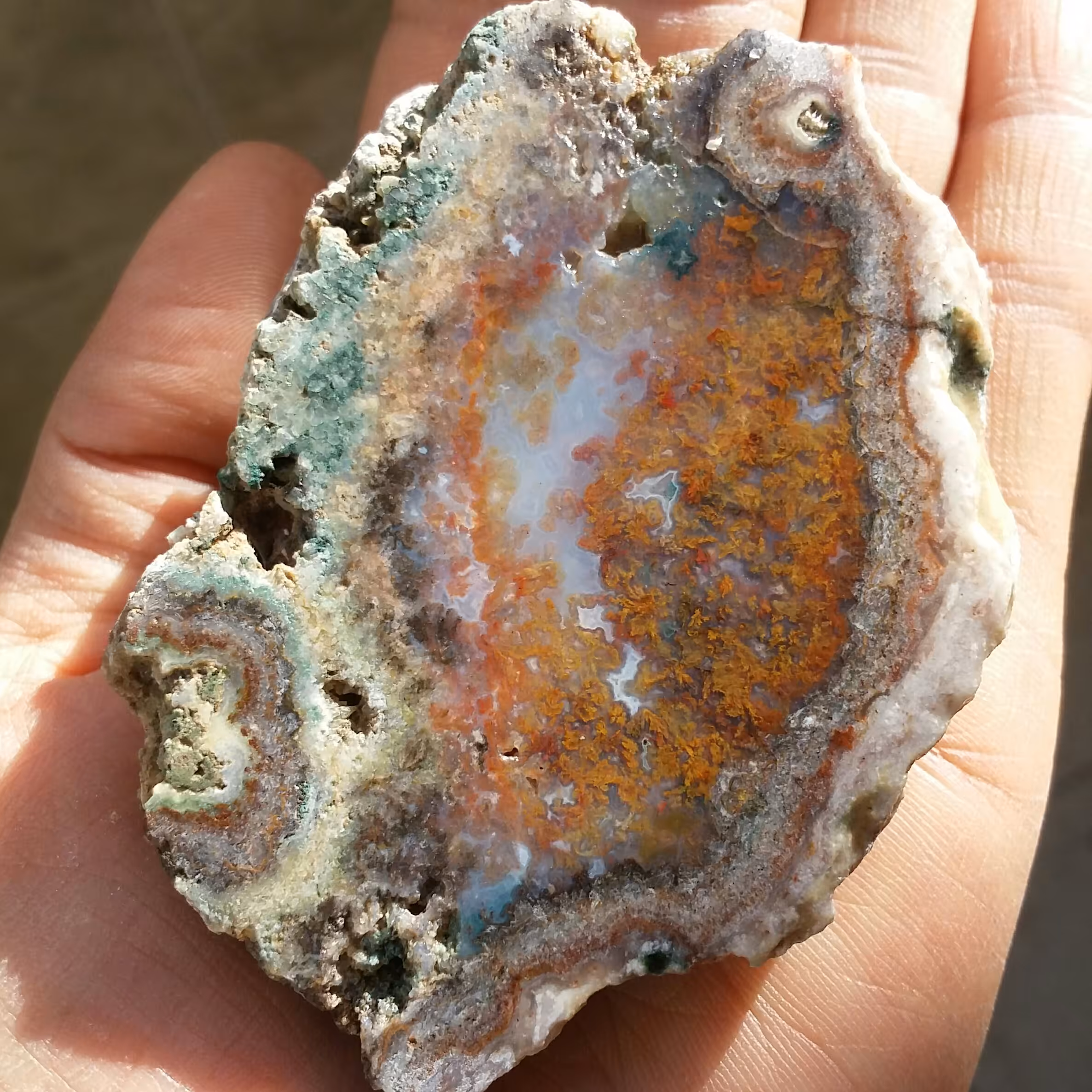 اسلایس سنگ راف شجر 7رنگ بسیاااار خاص و کمیاب محشررر کاملا طبیعی
تابلو نقاشی طبیعی
بی نظییر
با قابلیت ساخت چند نگین