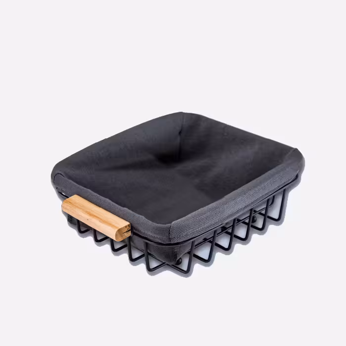 سبد نان بزرگ مربع پارچه ای یونیک کد 2915