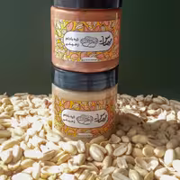 کره بادام زمینی ساده ایرانی 250 گرمی بدون مواد نگهدارنده