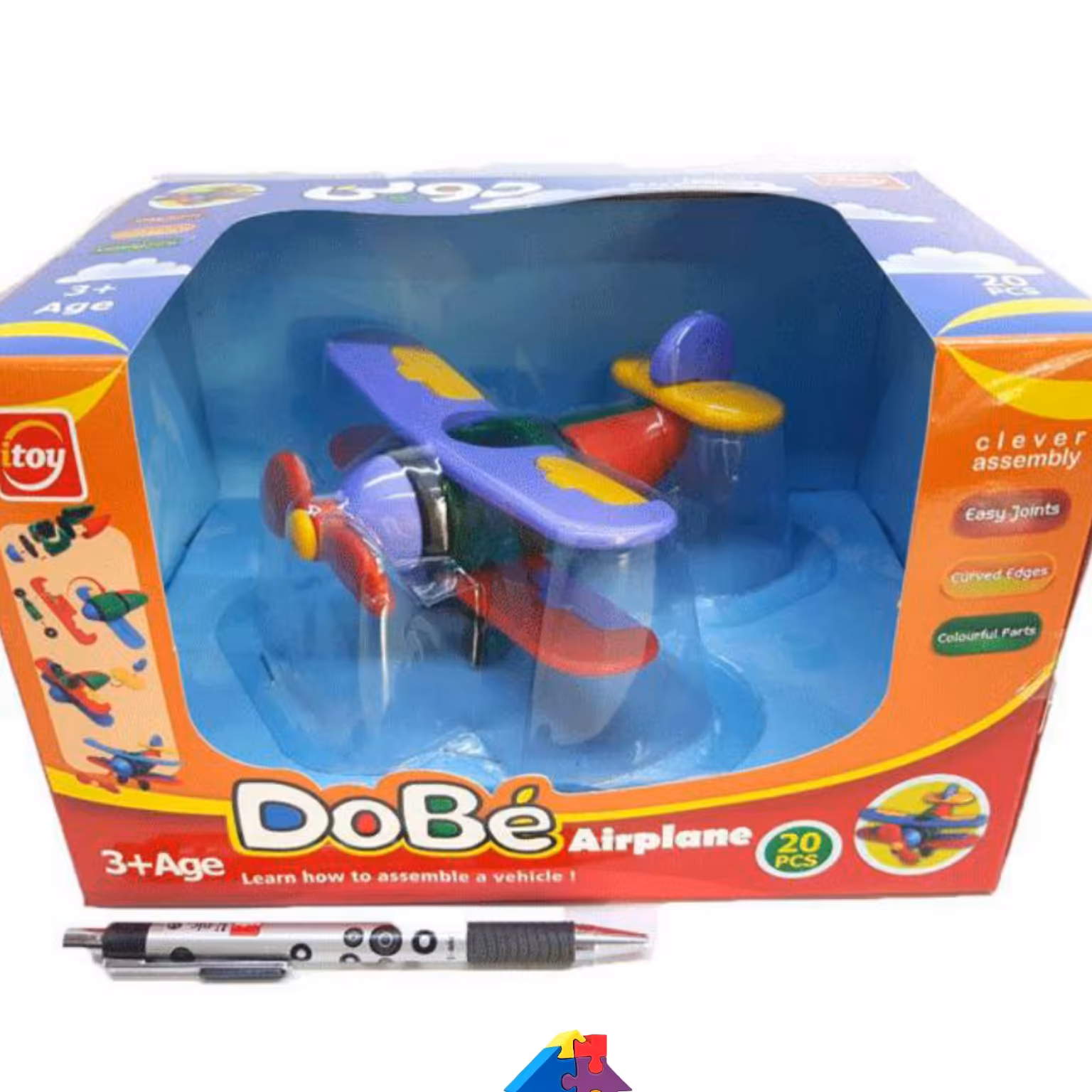 ساختنی دوبی مدل هواپیما
گروه سنی 3 سال به بالا
هواپیما دوبی