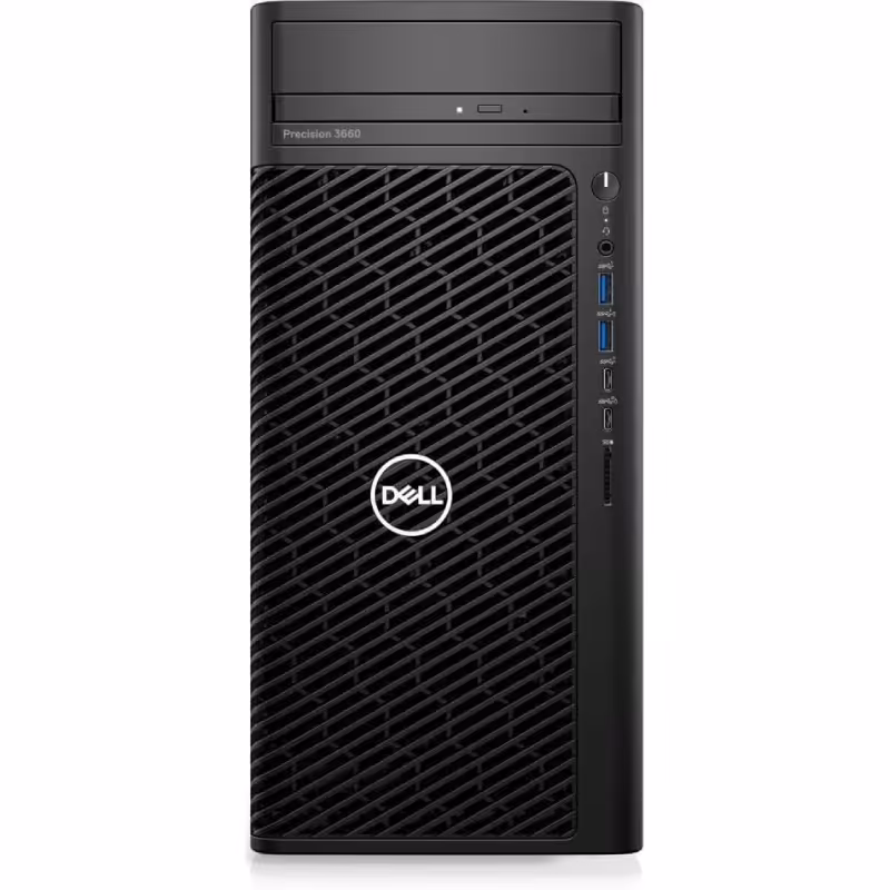 خرید و قیمت کیس کامپیوتر دل مدل Dell Precision 3660 Tower Workstation i9 32GB 1TB SSD 16GB RTX A4000