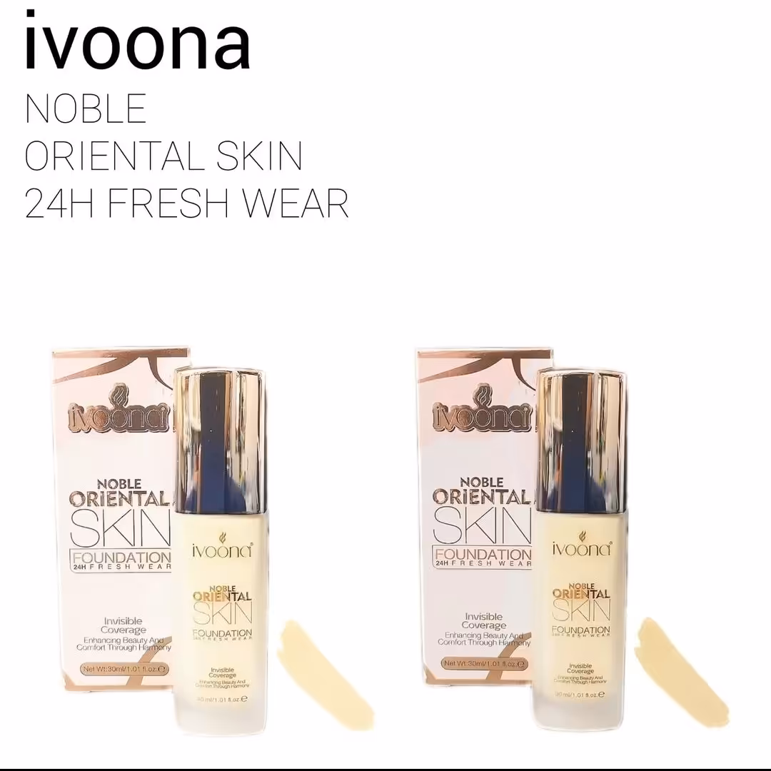 کرم پودر 24 ساعته نوبل اورینتال ivoona


رنگ بژ روشن (SOFT NUDE)
