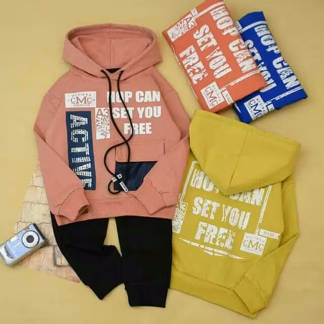 هودی شلوار پسرانه جنس پنبه دورس کیفیت عالی