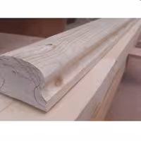 دست انداز چوبی (هندریل) مناسب برای روی نرده ها (صاف)