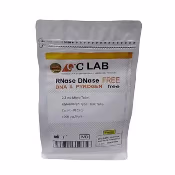 میکروتیوب 0٫2 میلی لیتری QC Lab بسته 1000 عددی