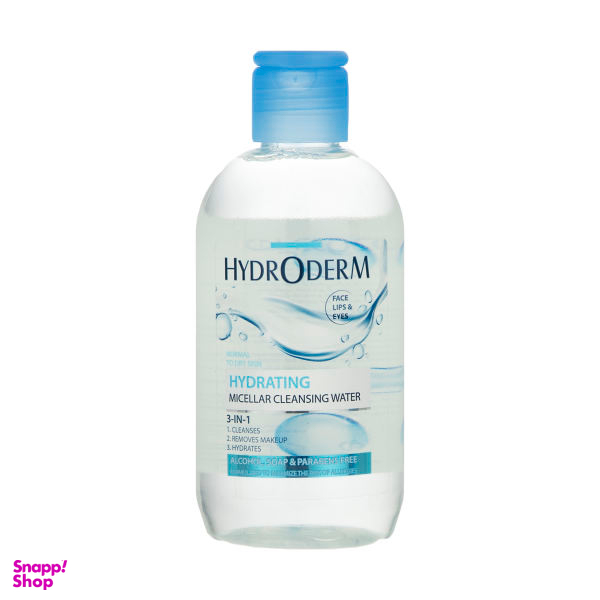 محلول پاک کننده آرایش صورت هیدرودرم (Hydroderm) مدل آلویهورا حجم 250 میلی لیتر