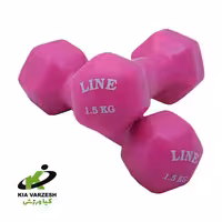 دمبل ایروبیک روکش دار 1.5 کیلوگرمی جفتی - مشخصات، خرید و قیمت