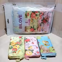 دستمال 3عددی گلدار