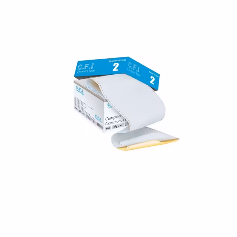 کاغذ(فرم پیوسته) 132 ستونی دو نسخه