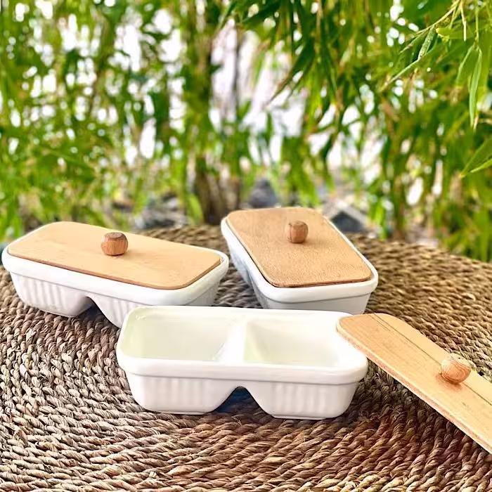 کره خوری دو قسمتی سرامیکی