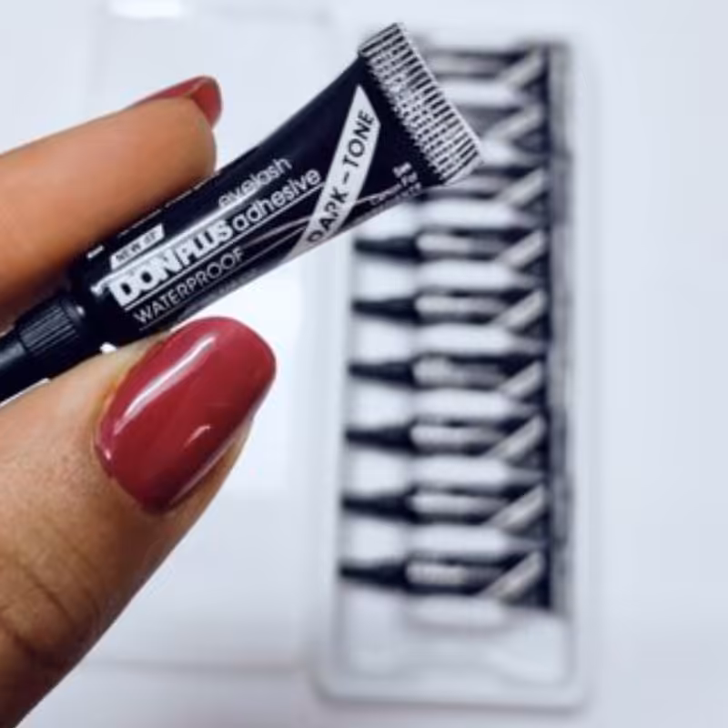 چسب مژه مشکی برند دان پلاس 1.5 ماندگاری بالا 