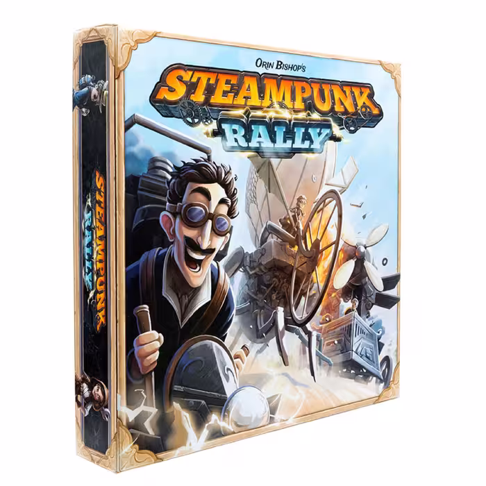 بازی فکری رومیزی استیم پانک رالی - STEAMPUNK RALLY