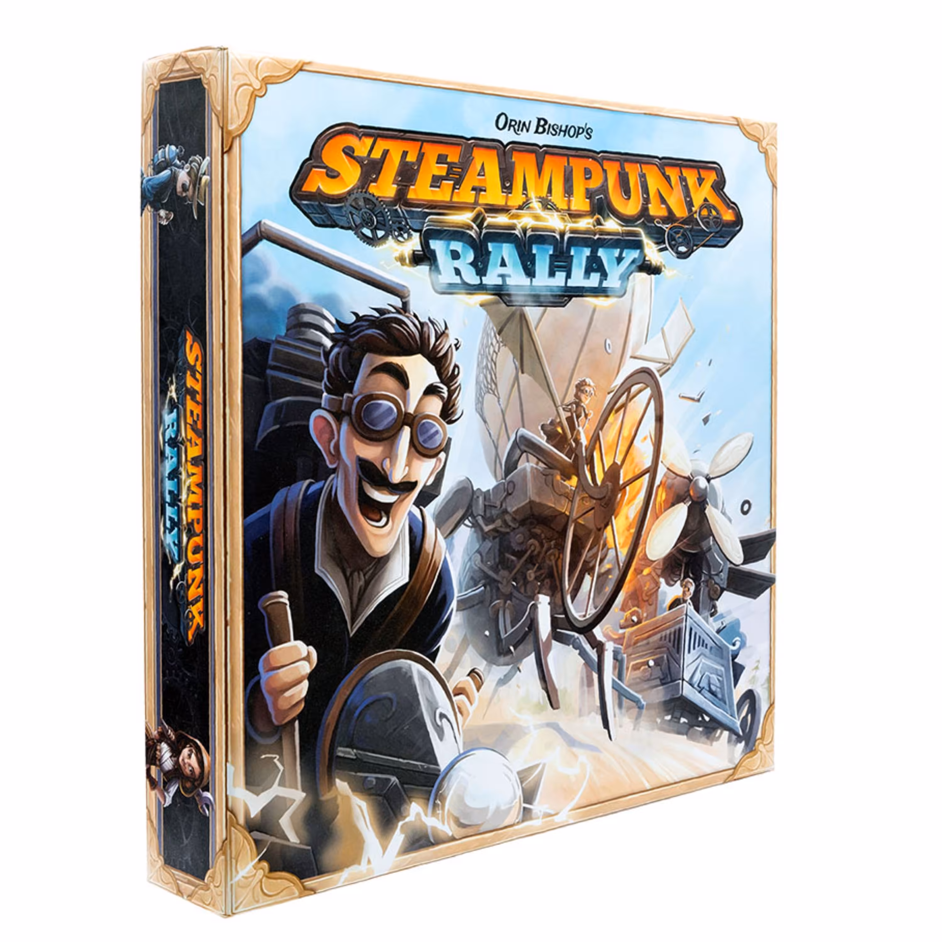 بازی فکری رومیزی استیم پانک رالی - STEAMPUNK RALLY