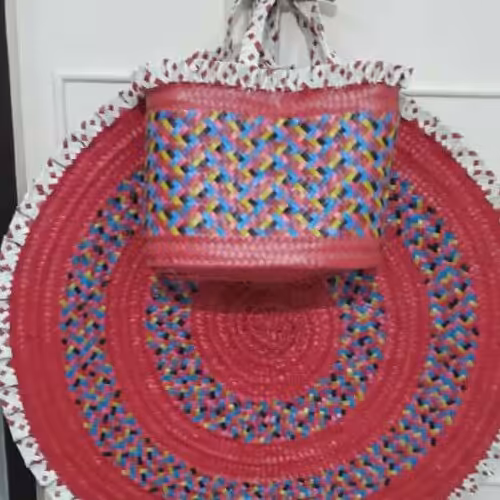 ست زنبیل وسفره