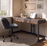 میزتحریر تمام چوب، فلزی T103