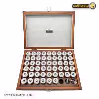 ست پین گیج اینسایز 3 - 2.5 میلی متر 51 پارچه (با گارانتی شرکتی) مدل 3-4166