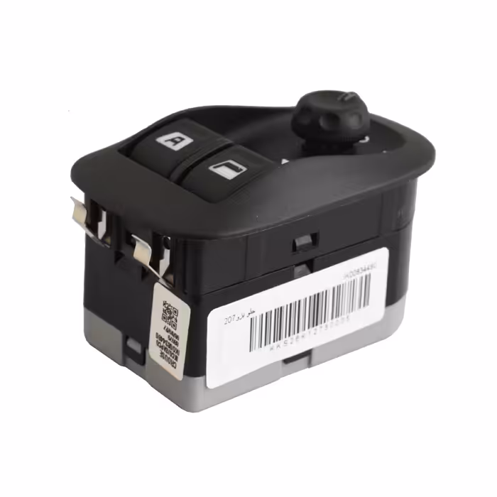 کلید شیشه بالابر و تنظیم آینه کروز پلاس مناسب  پژو 207  کد CR33151101