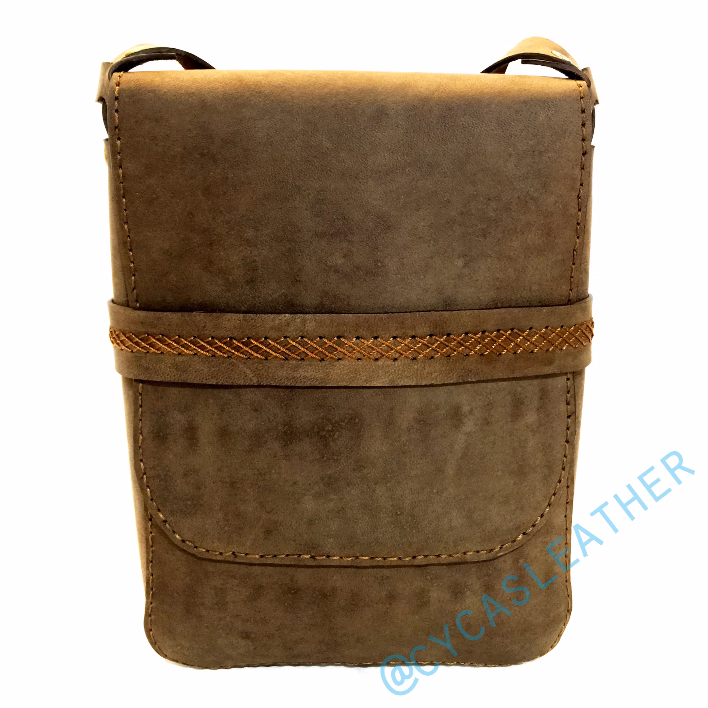 کیف رودوشی چرم طبیعی دستدوز کد s13