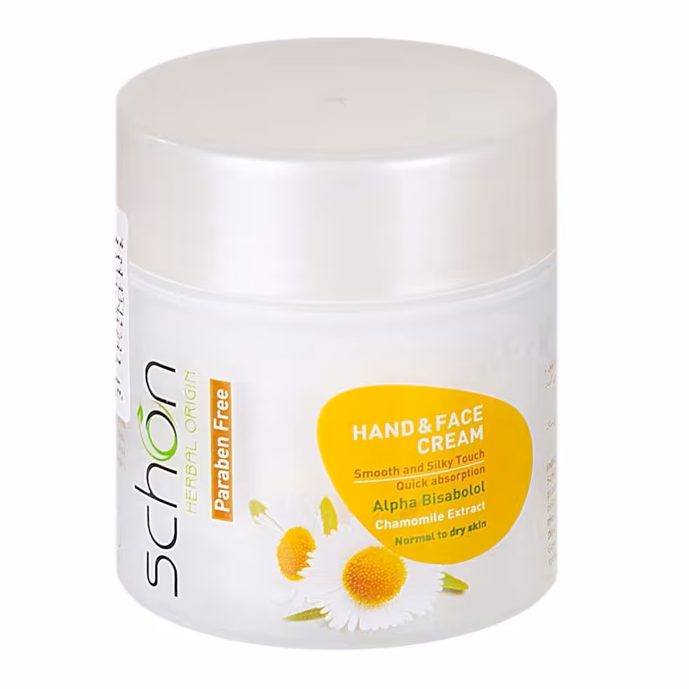 کرم دست و صورت کاسه ای گیاهی با عصاره بابونه شون