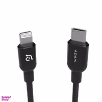 کابل تبدیل Type-C به Lightning آدام المنتس مدل PeAk II C300B طول 3 متر