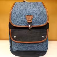 کوله پشتی جین ذغالی