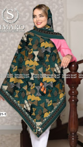 روسری نخی دست دوز قواره 140