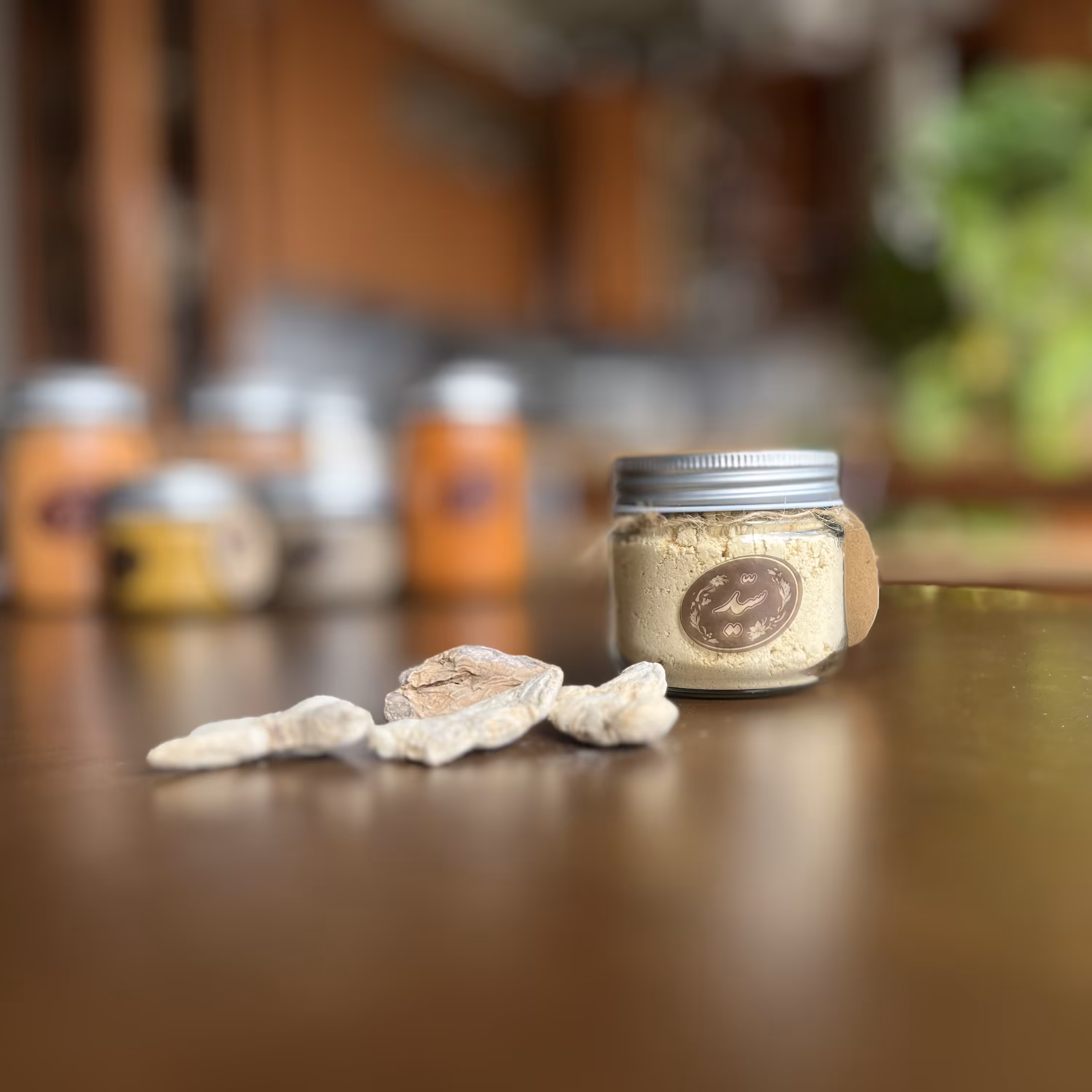 زنجبیل شیشه کوچک