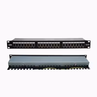 پچ پنل 24 پورت Cat6A STP کی نت K-NPC6AS024