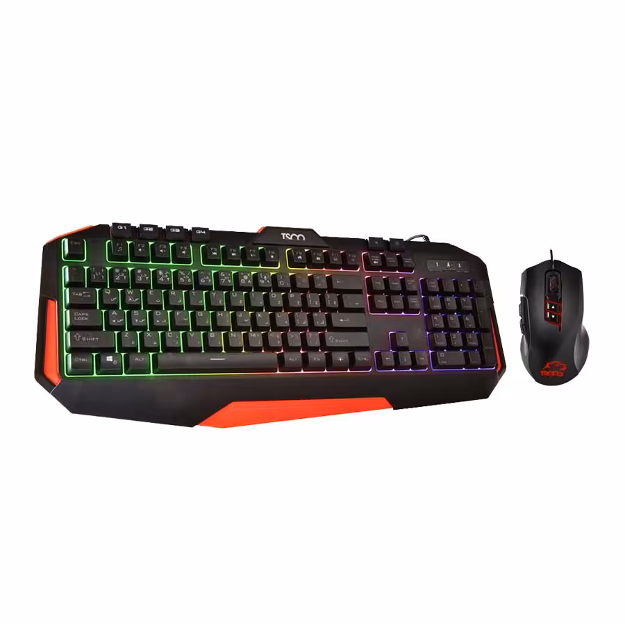 قیمت و خرید کيبورد و ماوس گیمینگ باسيم تسکو مدل GKM 8205 | یاس ارتباط