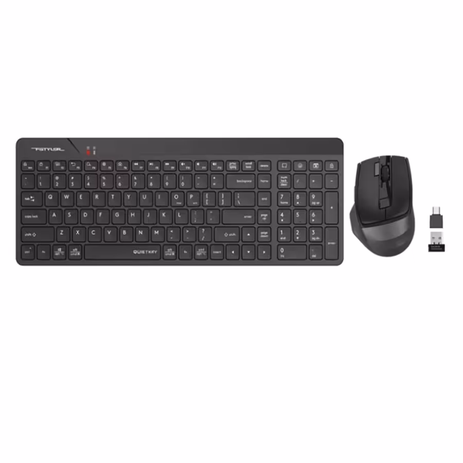کیبورد و ماوس بی سیم ای فورتک مدل FG2400 AIR2