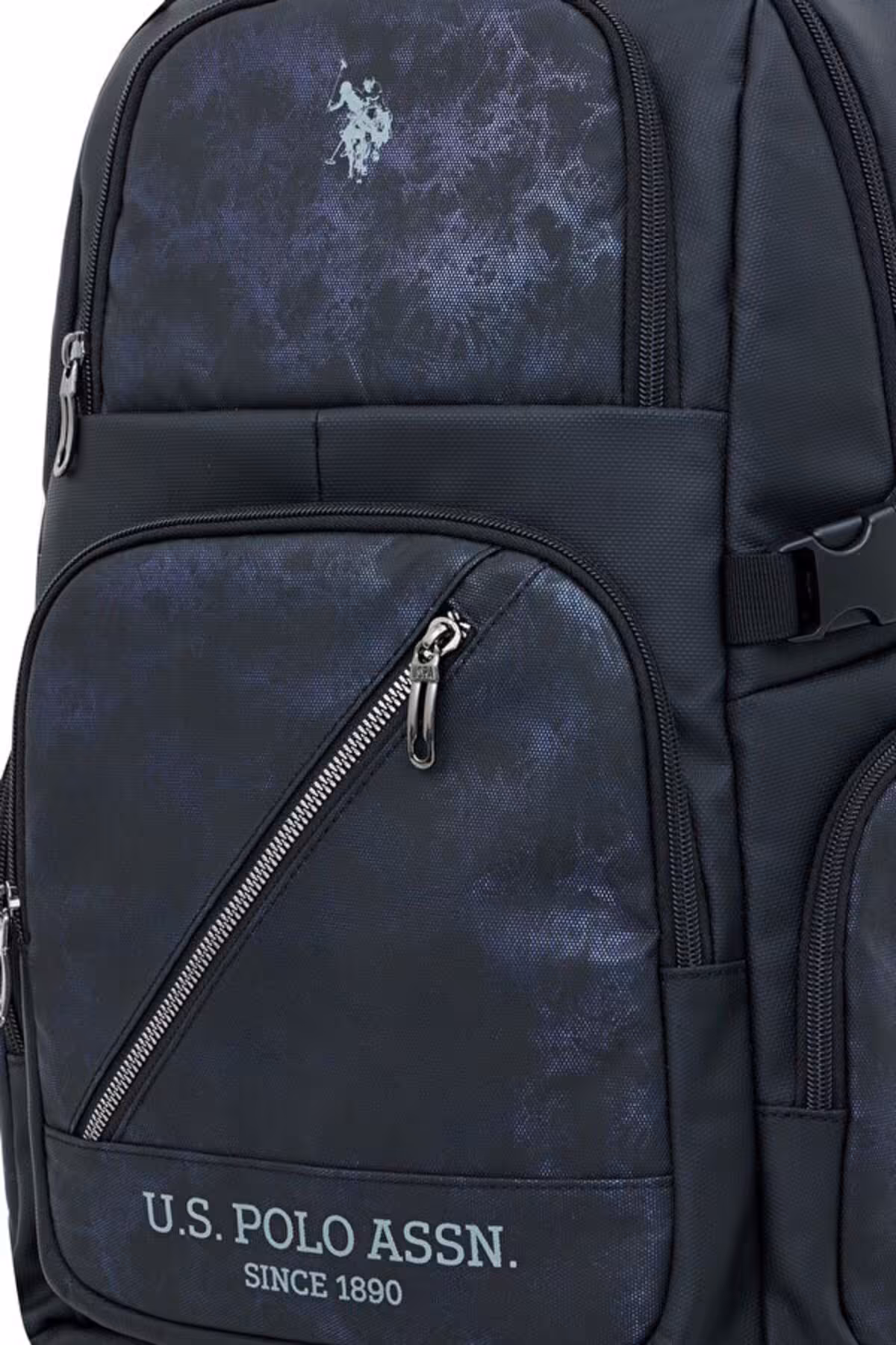 کوله پشتی آبی مردانه و زنانه پایه. چوگان Assn. کیسه اورجینال U.S. Polo Assn.