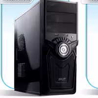 کیس کامپیوتر  Case PALM A619  پالم سری Aمدل 619 با بدنه رنگ براق و کیس خالی فاقد قطعات-نو آماده مونتاژ قطعات